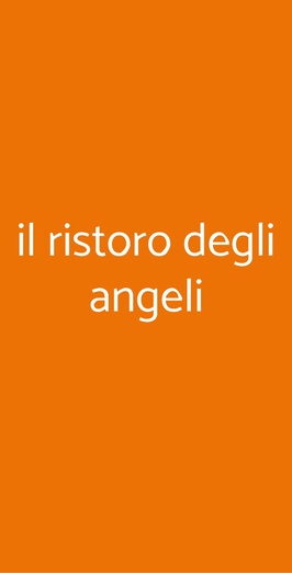 Il Ristoro Degli Angeli, Roma