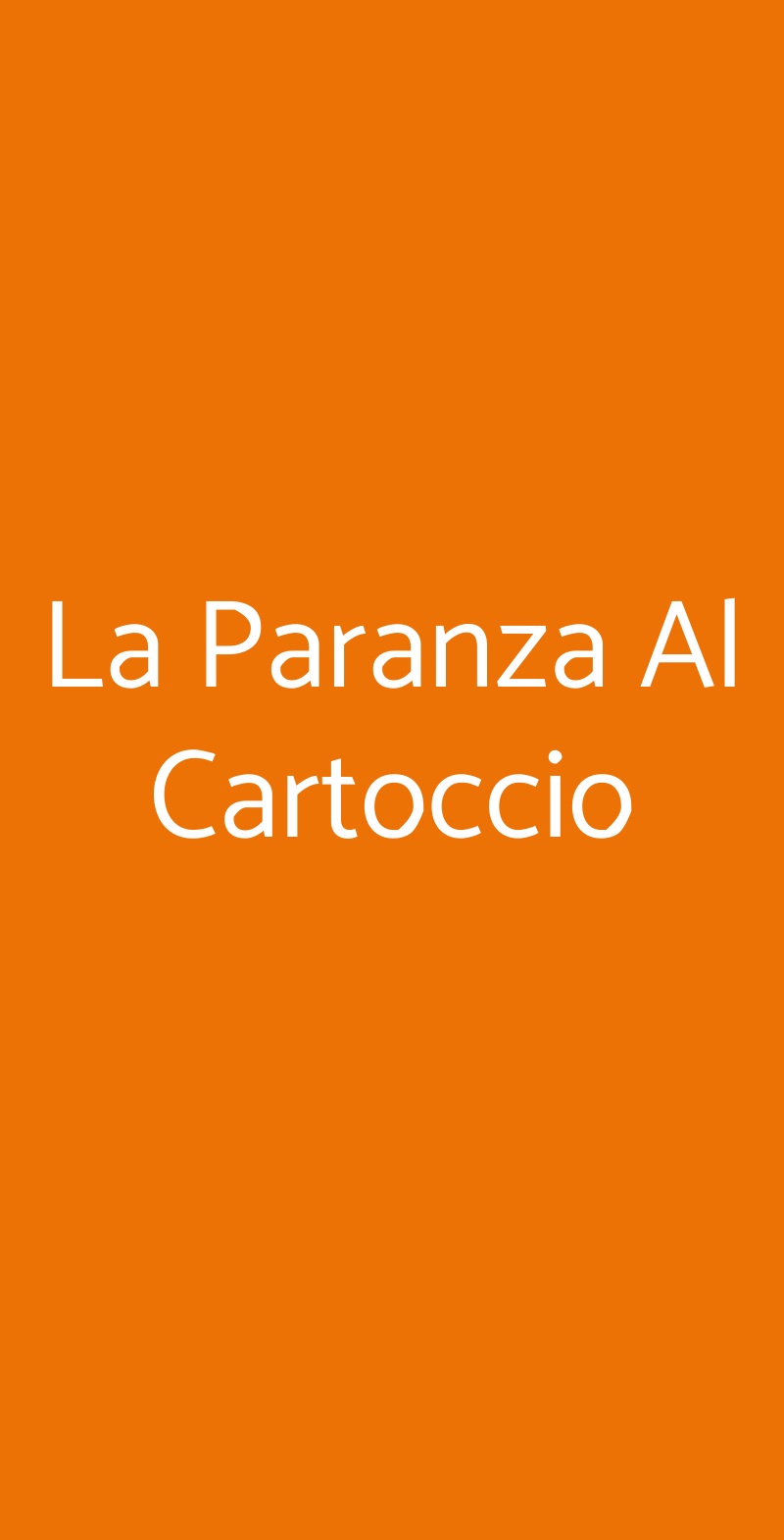 La Paranza Al Cartoccio Fiumicino menù 1 pagina