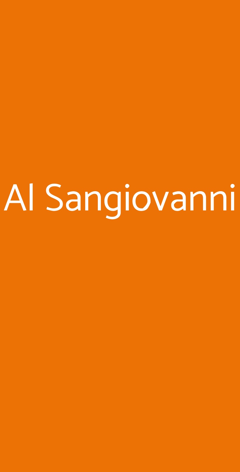 Al Sangiovanni Asti menù 1 pagina