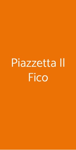 Piazzetta Il Fico, Roma