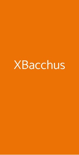 Xbacchus