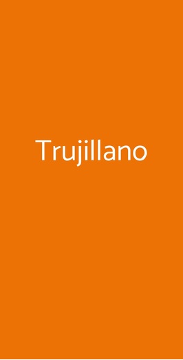 Trujillano, Roma