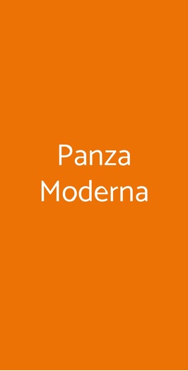 Panza Moderna, Palestrina