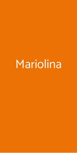 Mariolina, Roma