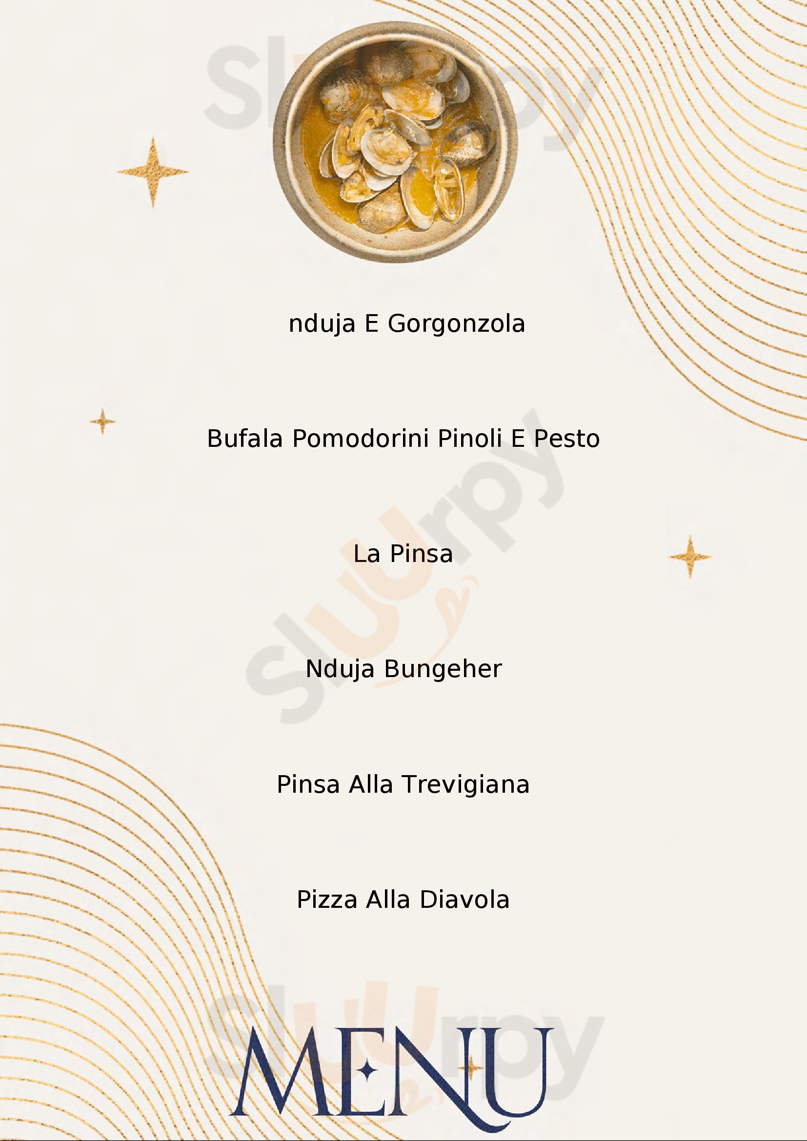 Ristorante Pizzeria Aqua Civitavecchia menù 1 pagina