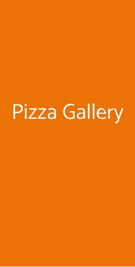 Pizza Gallery, Fiumicino