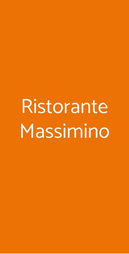 Ristorante Massimino, Anguillara Sabazia