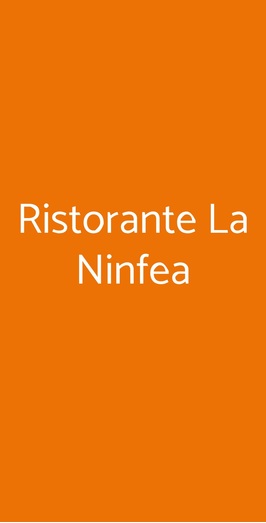 Ristorante La Ninfea, Fiumicino