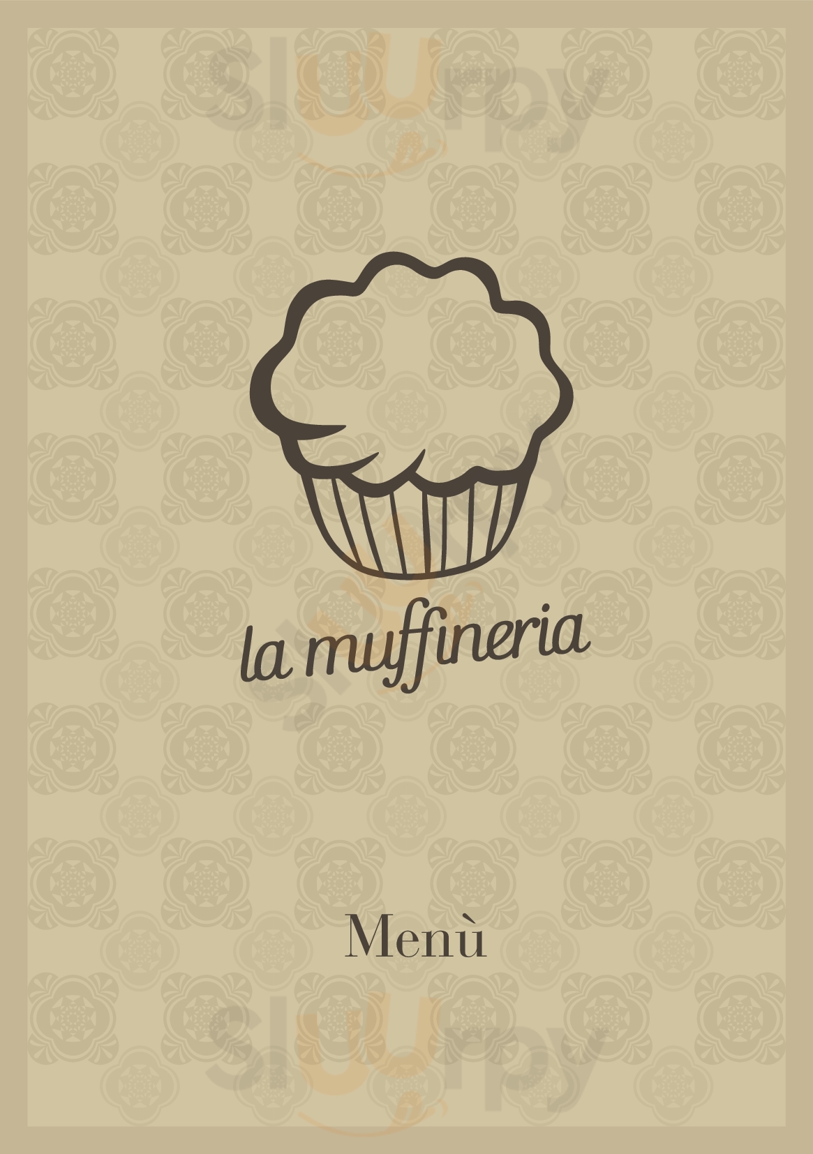 La Muffineria Roma menù 1 pagina