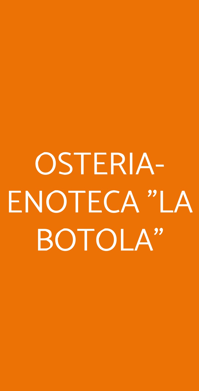 Osteria-enoteca "la Botola", Atina