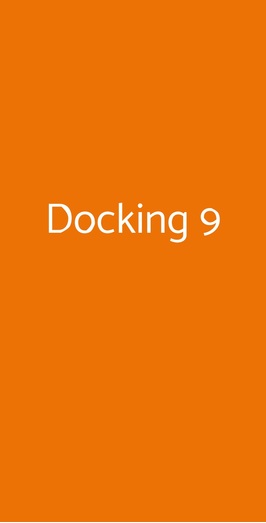 Docking 9, Fiumicino