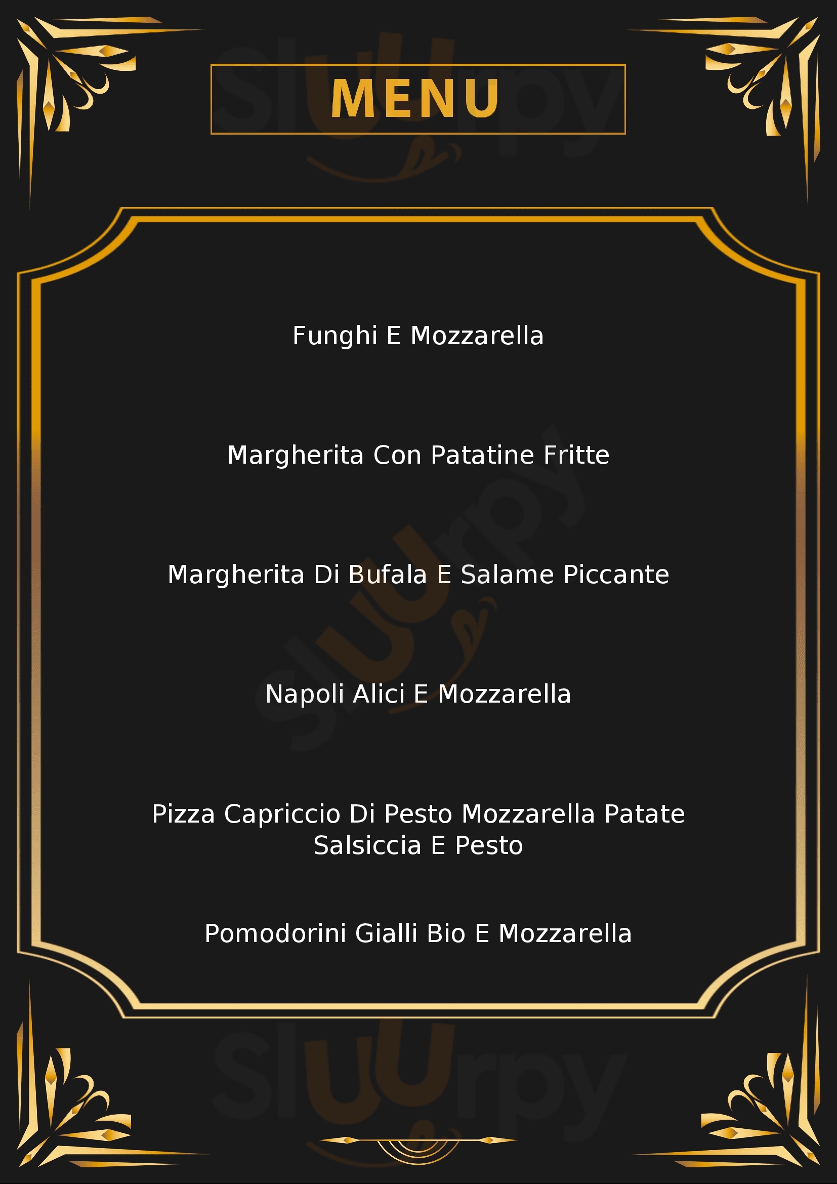 Ferdy Pizza Infernetto menù 1 pagina
