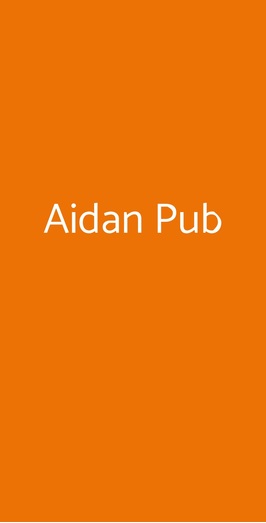 Aidan Pub, Guidonia Montecelio