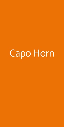 Capo Horn, Fiumicino