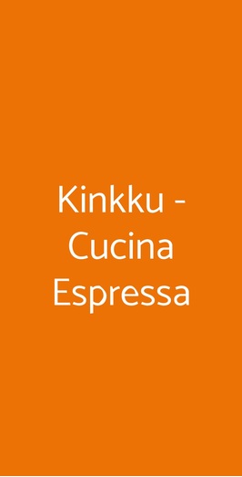 Kinkku - Cucina Espressa