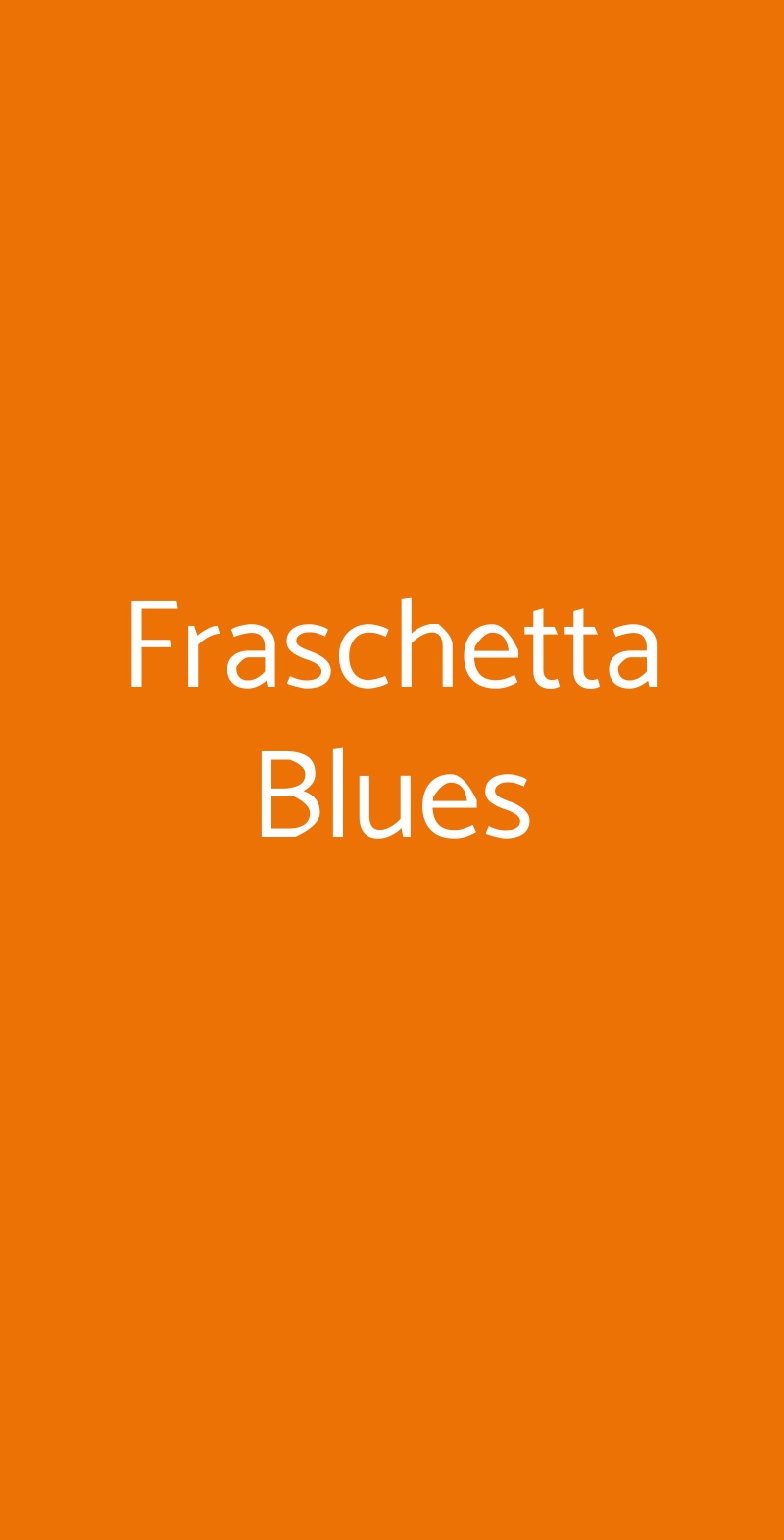 Fraschetta Blues, Nettuno