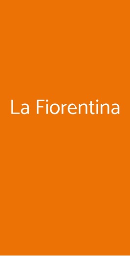 La Fiorentina, Fiano Romano