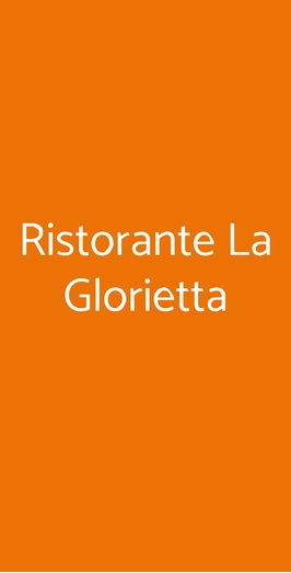 Ristorante La Glorietta
