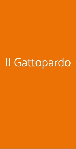 Il Gattopardo, Anzio