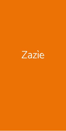 Zazìe