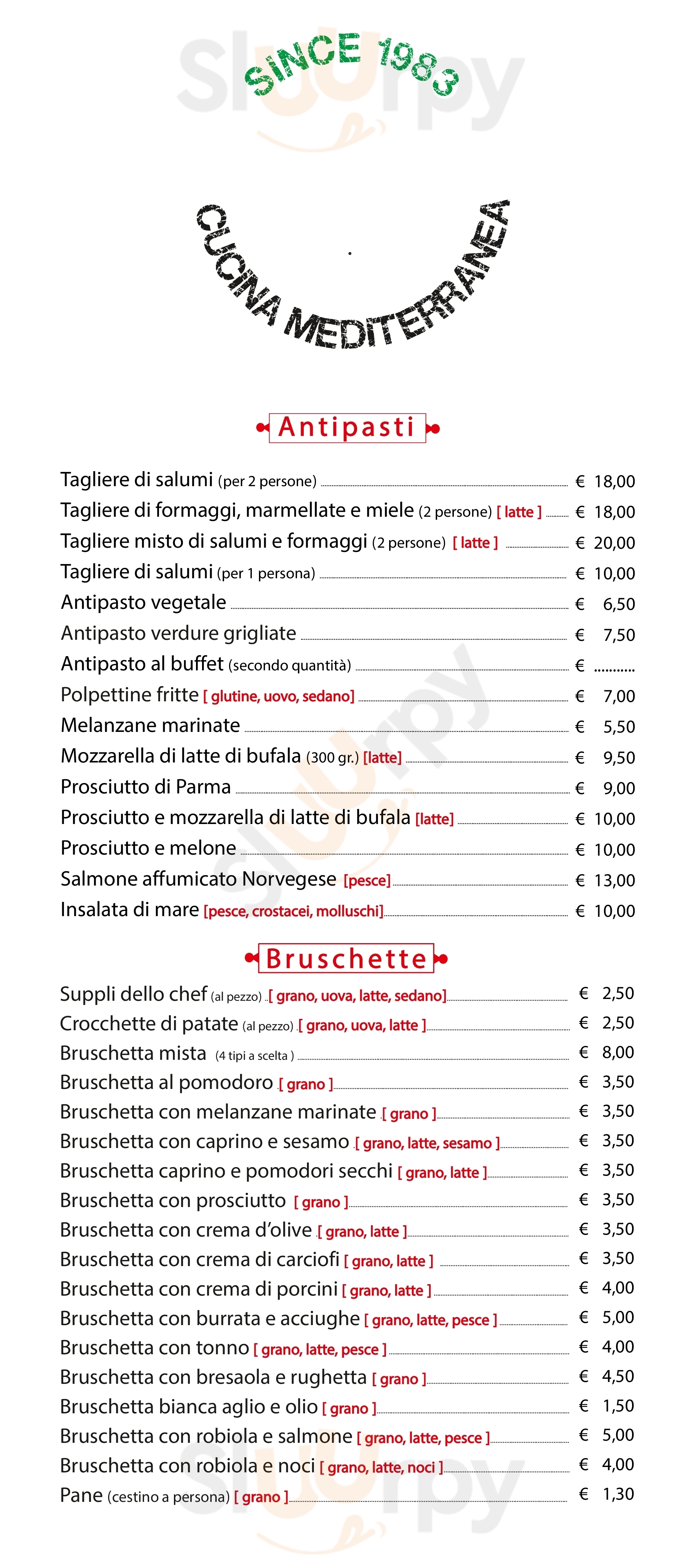 L'Insalata Ricca  - Piazza Pasquino Roma menù 1 pagina