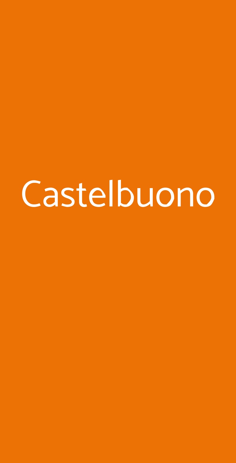 Castelbuono Castelnuovo di Porto menù 1 pagina