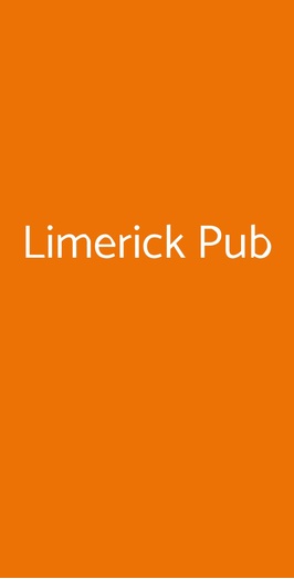 Limerick Pub, Roma