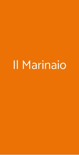 Il Marinaio, Fiumicino