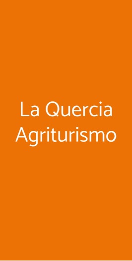 La Quercia Agriturismo, Santa Marinella