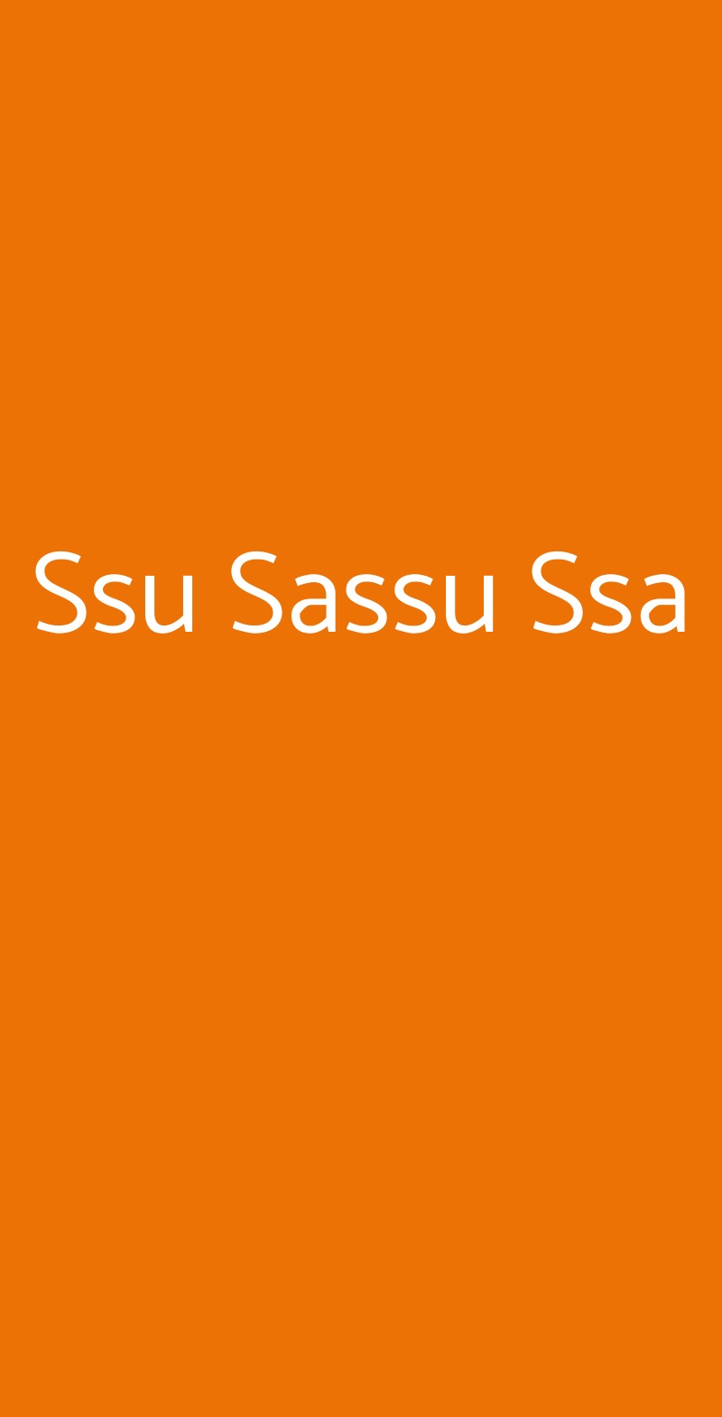 Ssu Sassu Ssa Marino menù 1 pagina