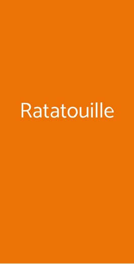 Ratatouille, Fiumicino