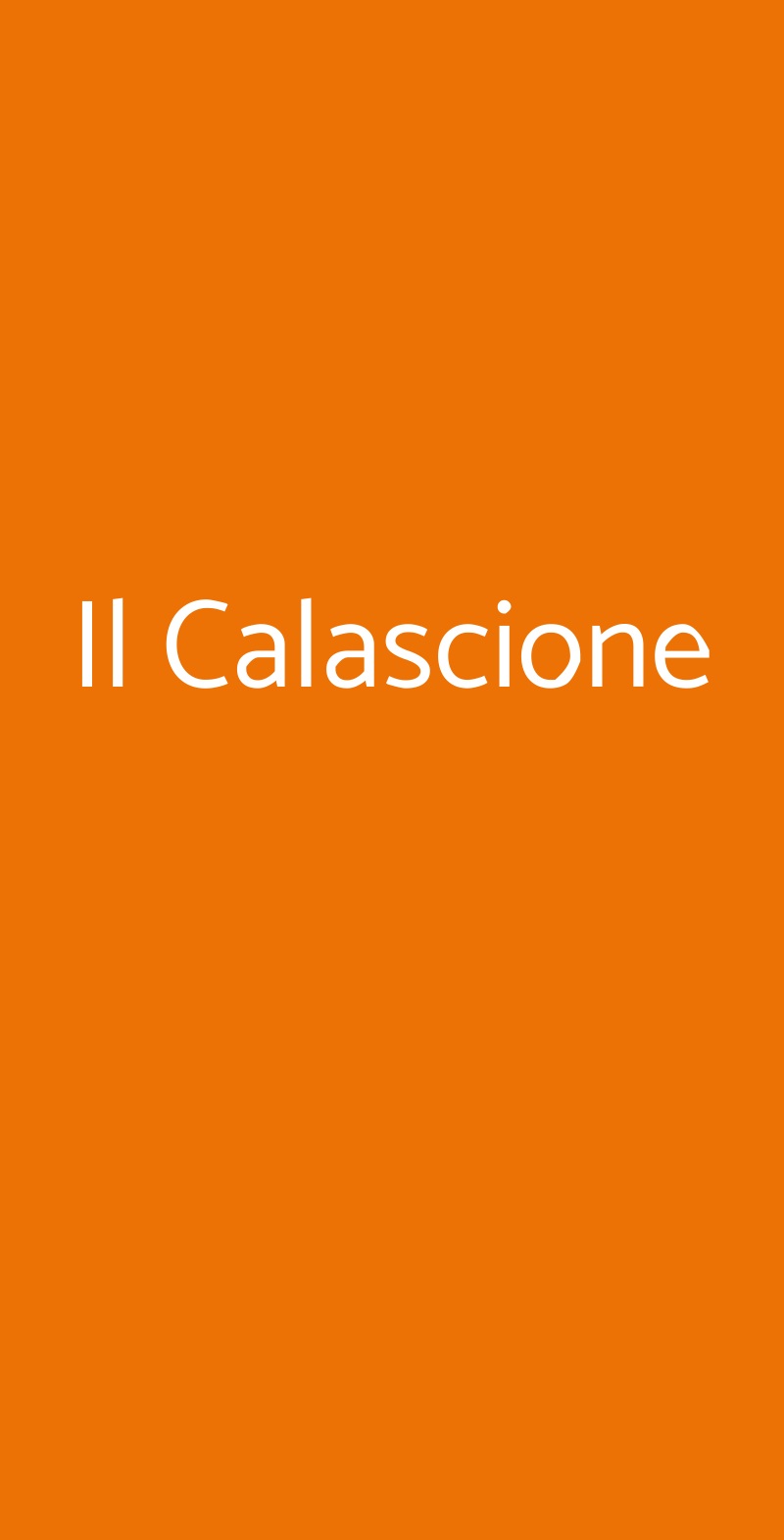 Il Calascione, Arsoli