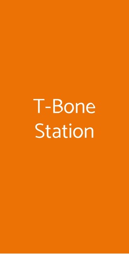 T-bone Station, Roma