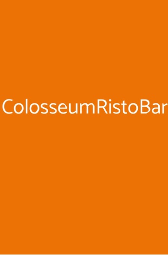 Colosseumristobar, Roma