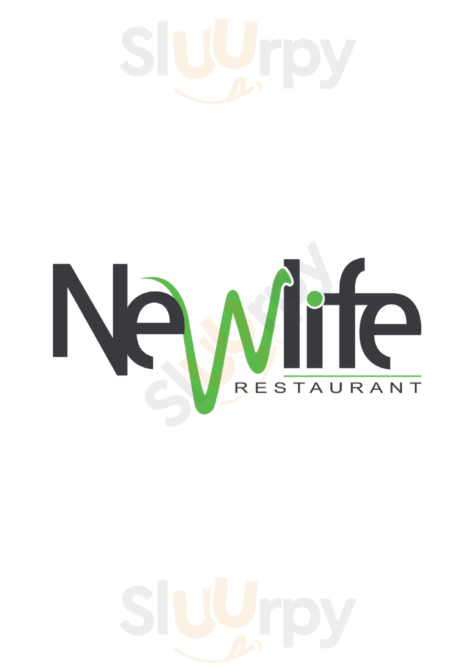 New Life Restaurant Mentana menù 1 pagina