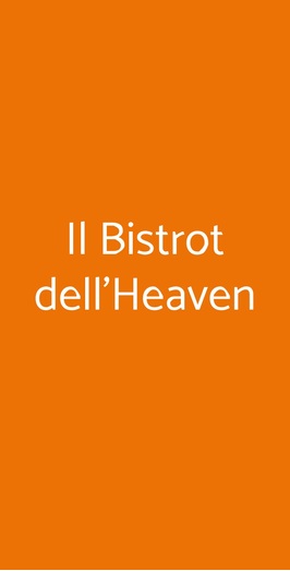 Il Bistrot Dell'heaven, Roma