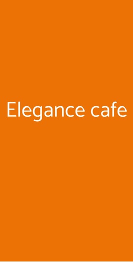 Elegance Cafe, Roma