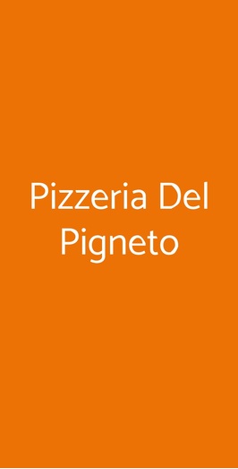 Pizzeria Del Pigneto