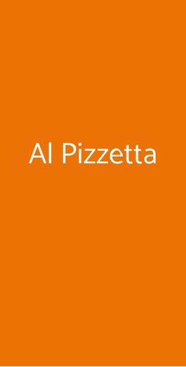 Al Pizzetta, Milano