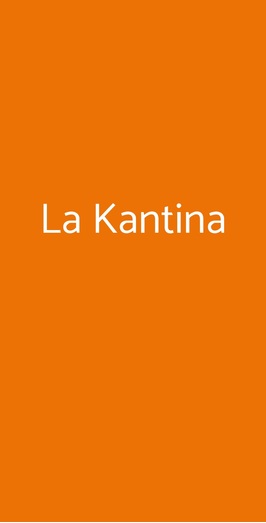 La Kantina, Genova