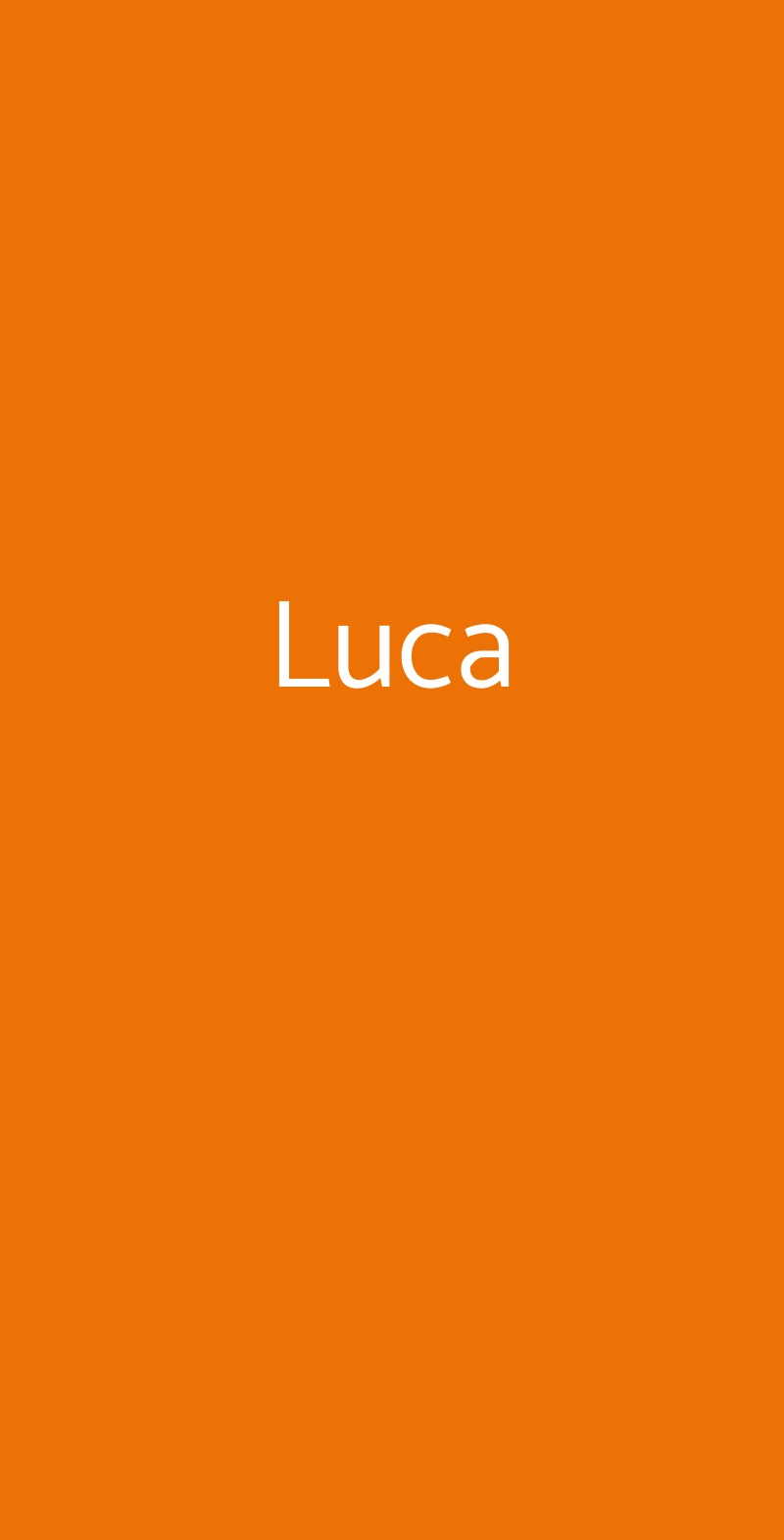 Luca Rapallo menù 1 pagina