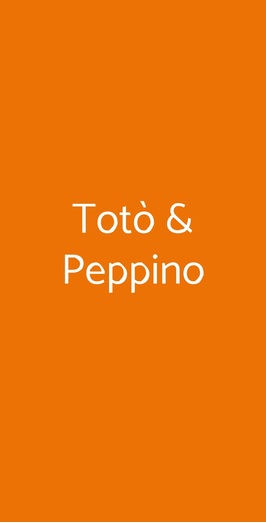 Totò & Peppino, Genova