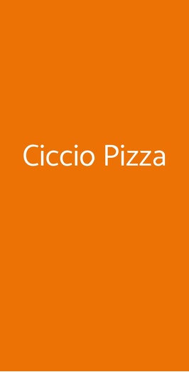 Ciccio Pizza, Milano