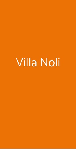 Villa Noli, Savona