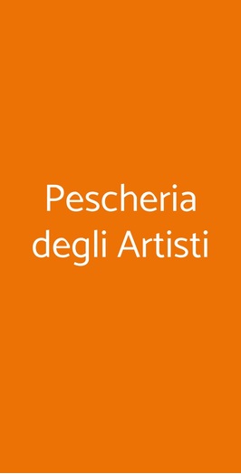 Pescheria Degli Artisti, Albissola Marina