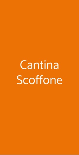 Cantina Scoffone, Milano