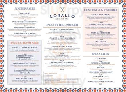 Corallo Lobster Bar, Milano