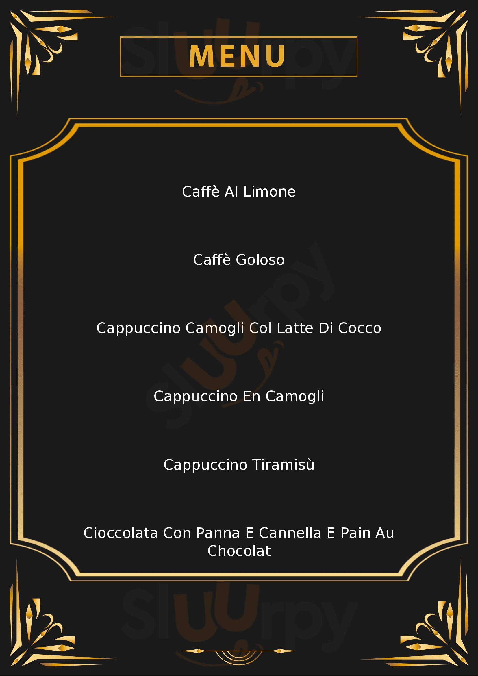 Il Bricco Caffè Camogli Camogli menù 1 pagina