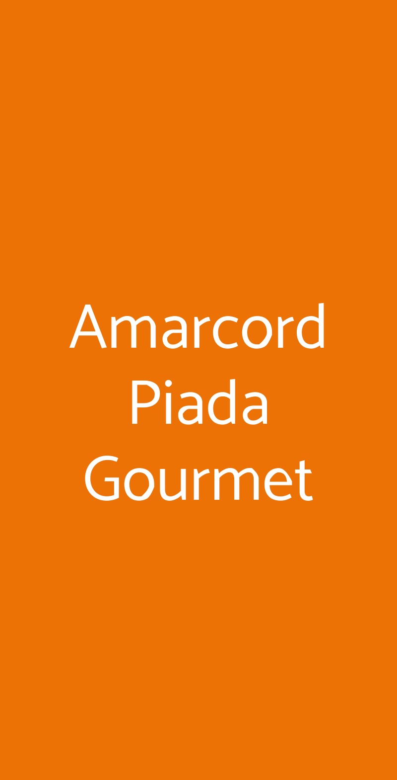 Amarcord Piada Gourmet, Milano