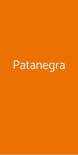 Patanegra, Albisola superiore